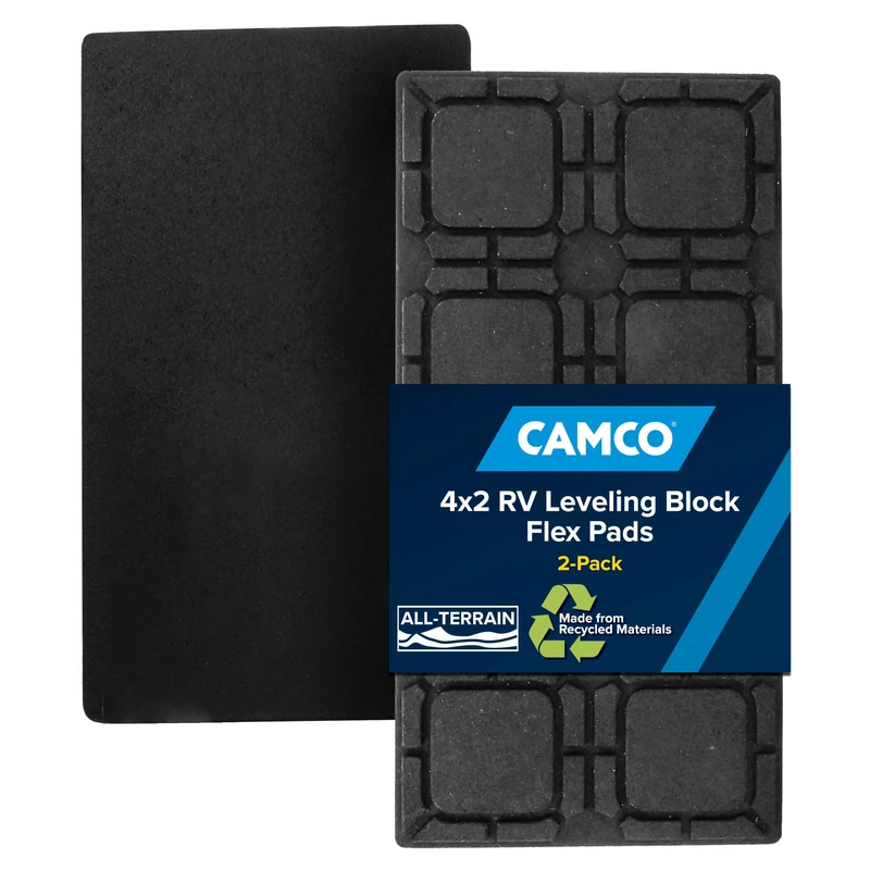 Camco 44601 8.5" x 17" Leveling Block Non Slip Pad
