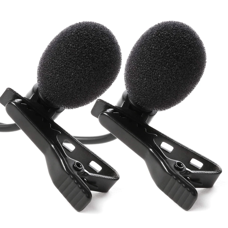 IK Multimedia iRig Lavalier/Lapel/Clip-On Microphone for Mobile Devices (2 pack)