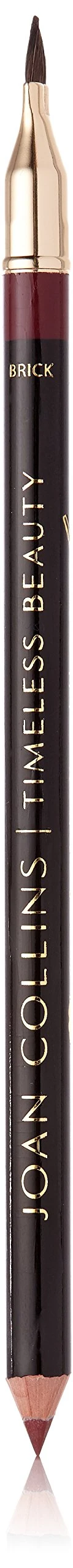 Joan Collins Timeless Beauty Contour Duo Lip Pencil with Brush, Brick