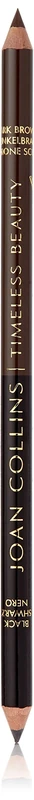 Joan Collins Timeless Beauty Contour Eyebrow Pencil Duo, Black/Dark Brown 1.56 g