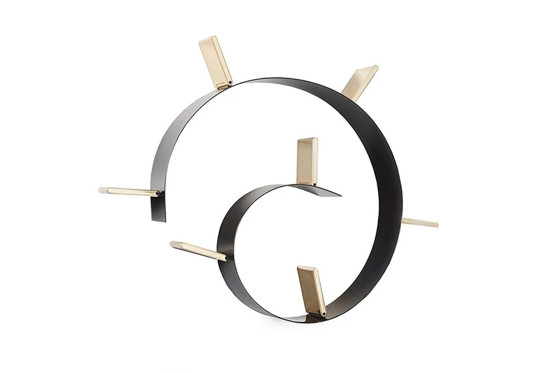 Kartell Book Worm MT.3.2 04NR, Plastic, Black, 320x20x19cm