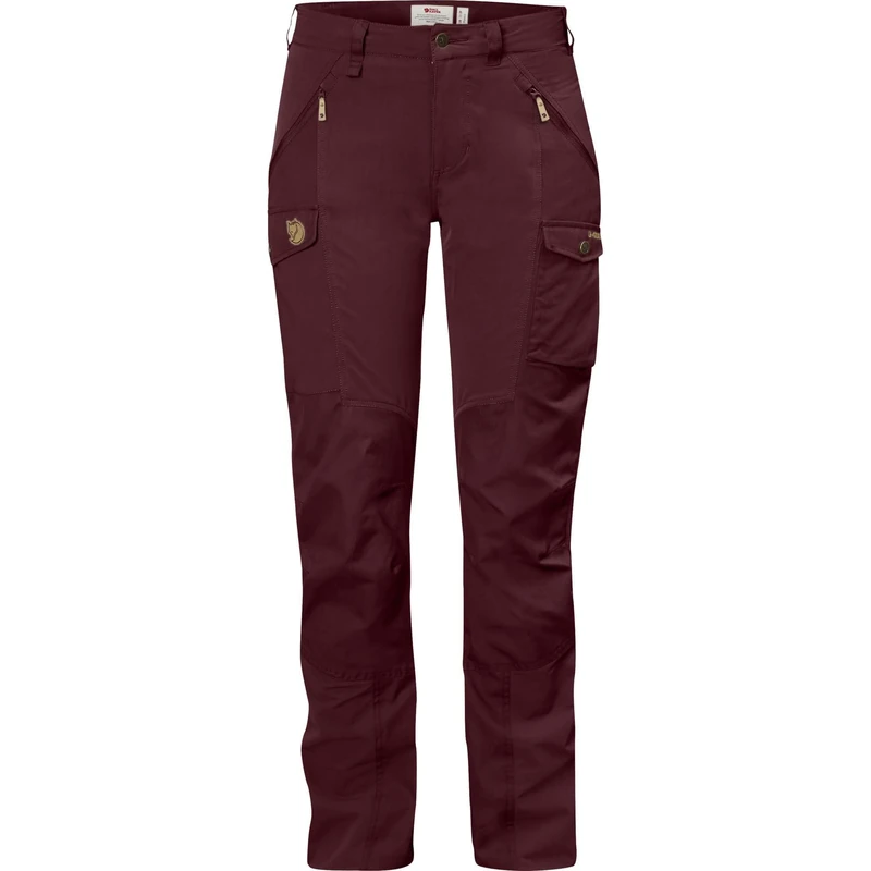 Fjällräven Nikka Trousers Curved W Sport Trousers - Red, 46