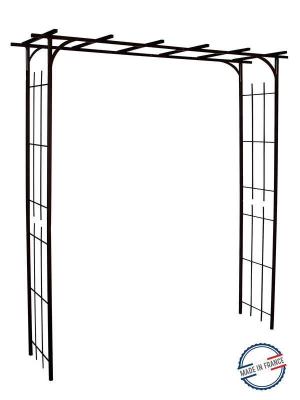 Louis Moulin 3289920030367 Large Iron Pergola for Climbing Plants 187 x 40 x 198 cm
