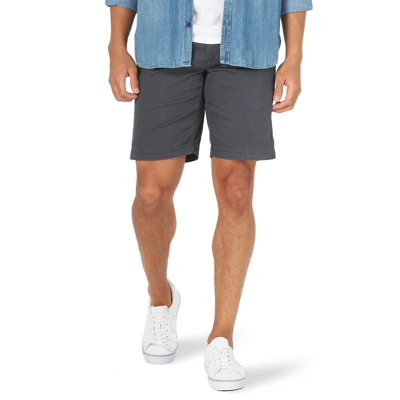 LEE Men's Big & Tall Performance Series Extreme Comfort Short, Charcoal, 42
