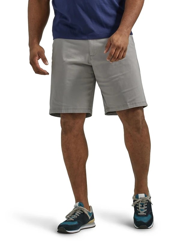 Lee Men's performance athletic shorts, Iron, 42 UK