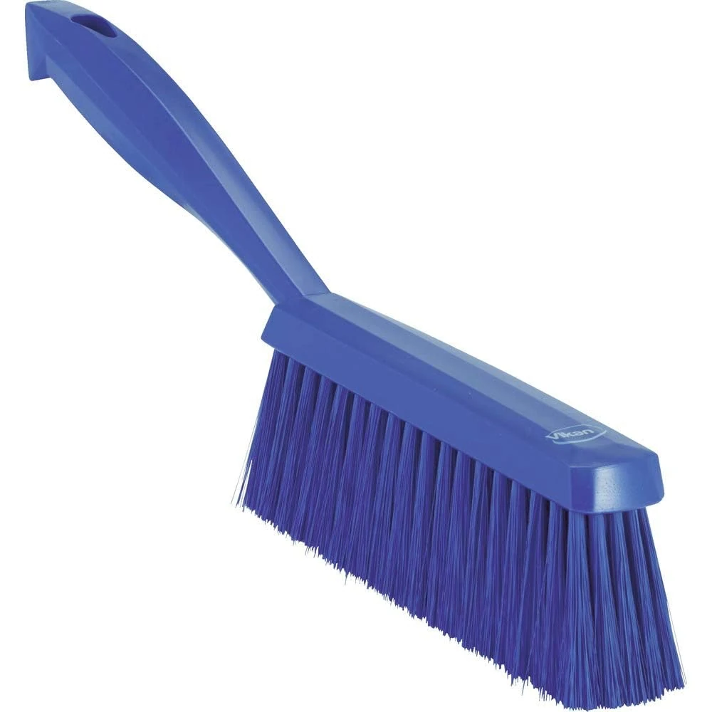 Vikan 45878 Dustpan Brush, Polypropylene, Polyester Soft Bristle, 14", Purple