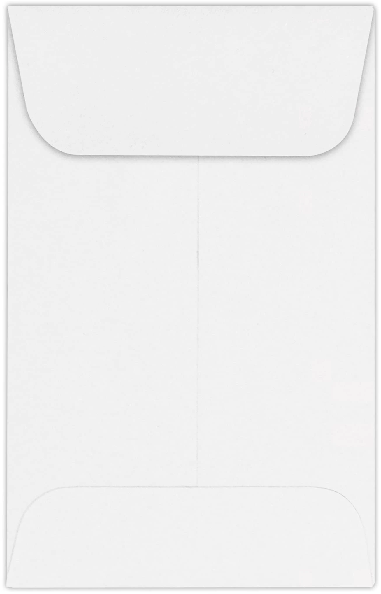 #1 Coin Envelopes (2 1/4 x 3 1/2) - Bright White (1000 Qty.) | Perfect for Weddings, Parties & Place Cards | Fits Small Parts, Stamps, Jewelry, Seeds | Mini/Crafting Envelopes | 80lb Text Paper