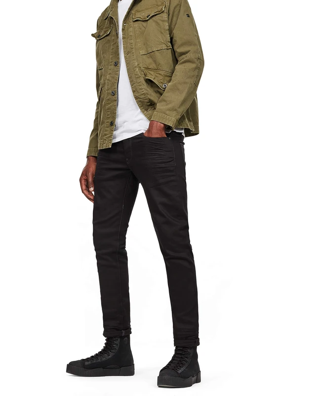 G-Star Men's 3301 Slim style Jeans, Blue (raw denim 51001-6245-001), 27W / 32L