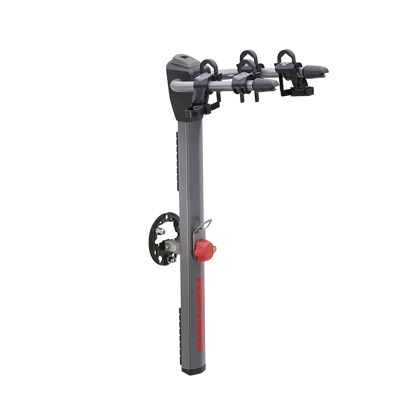 Yakima SpareRide Vehicle Rear Spare Tire Mounted Durable Steel Bike Rack with Integrated SKS Locks and Bottle Opener, Holds 2 Bicycles, Gray/Black