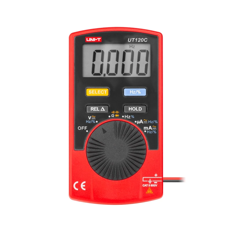UNI-T UT120C/MIE0144 UT120C/ MIE0144 Digital Multimeter Automatic Switching AC/DC Voltage and Current Resistance Continuity Diode Tester