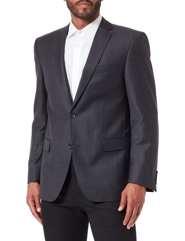 CARL GROSS Men's Shane Ss Suit, Grey (Grey 83), 34R