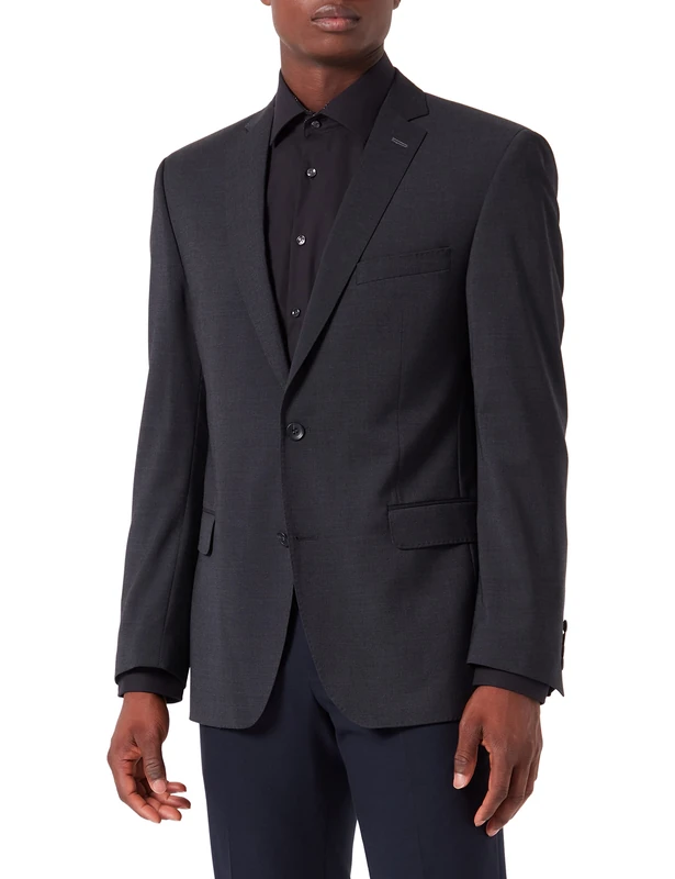Carl Gross Men's Tr-Shane Ss Suit Jacket, Grey (Grau 83), 38L
