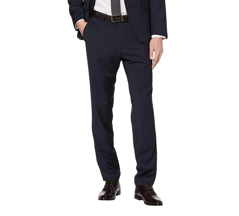 CARL GROSS Men's Frazer Suit Trousers, Blue (Blue 63), 36