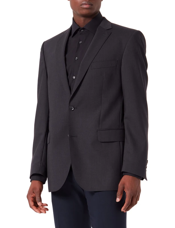 Carl Gross Men's Trm-Ted Rs Blazer,Grey (Grey 83),90 EU