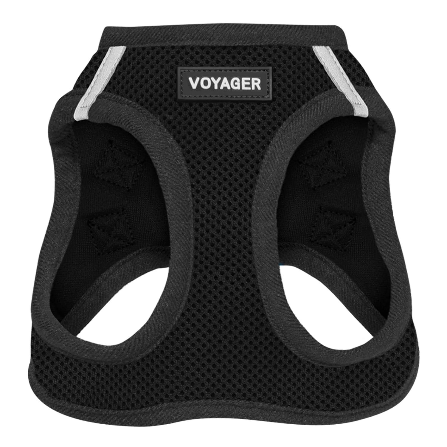 Voyager Step-In Air Dog Harness - All Weather Mesh Step in Vest Harness for Small and Medium Dogs by Best Pet Supplies - Black, XL