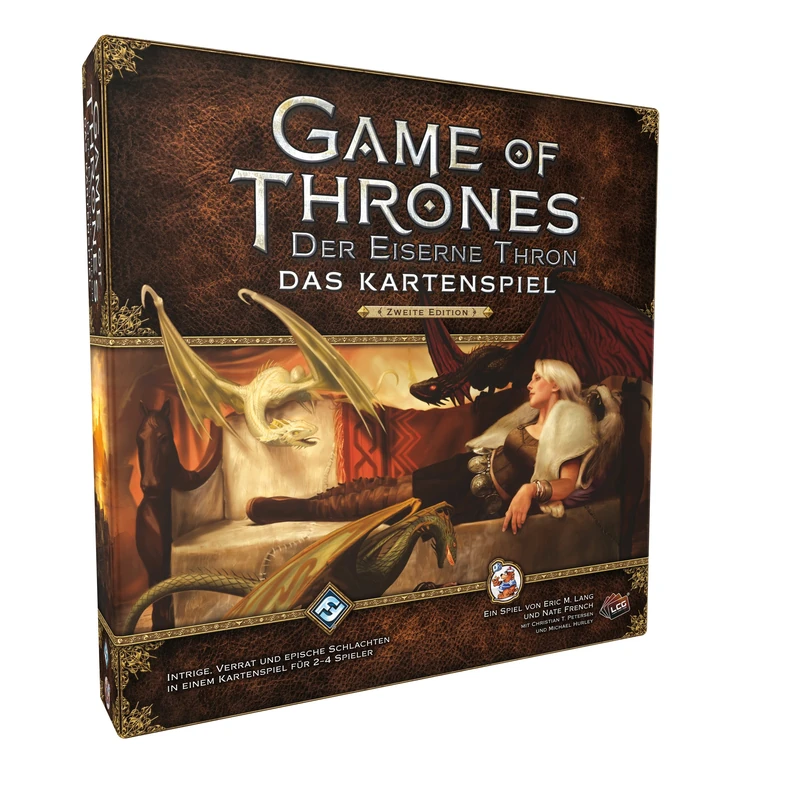 Heidelberger HEI0351 Game of Thrones Card Game: Iron Throne Basic Set 2nd Edition, Game - Image 1