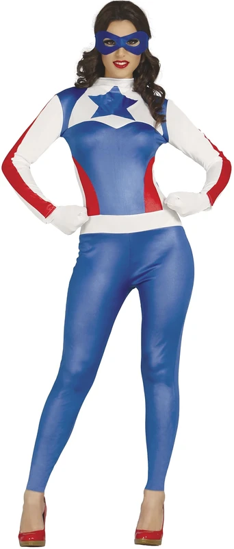 FIESTAS GUIRCA Superstar Fancy Dress Costume Adult Women Size 8-10 - Image 1