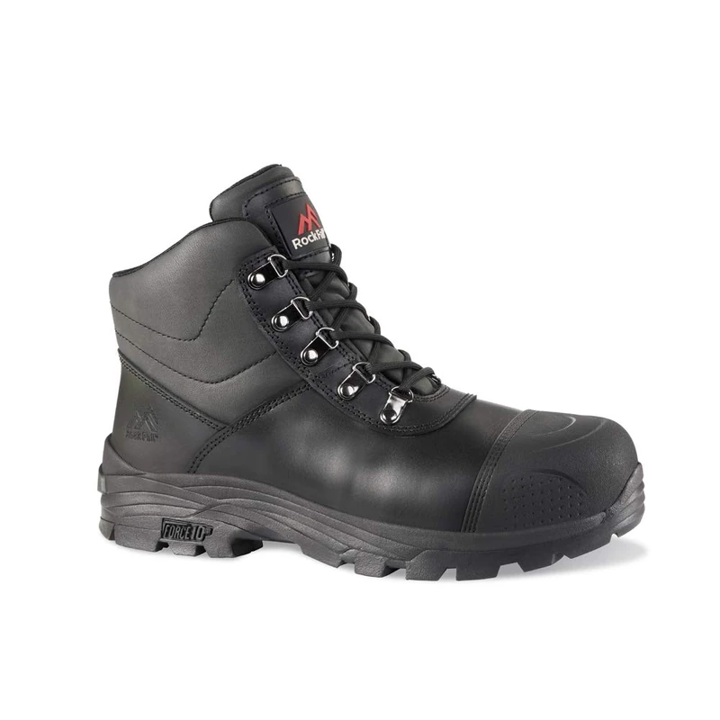 Rock Fall Unisex Granite Safety Boot, Black, 15 UK