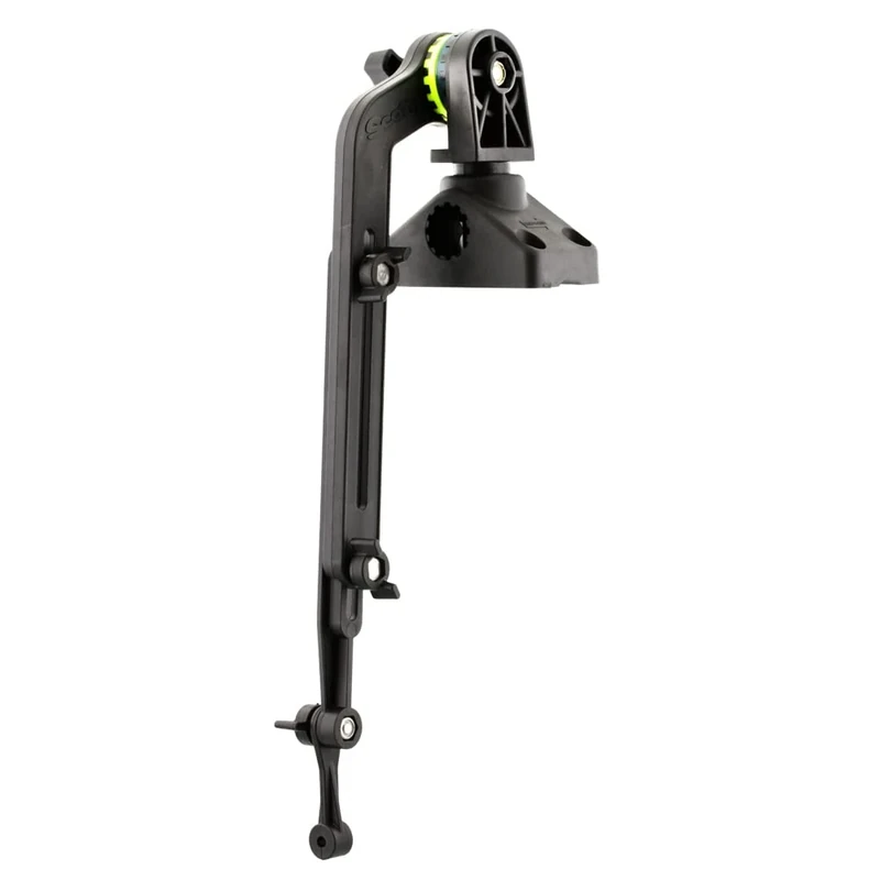 Scotty 140 Kayak/SUP Transducer Mounting Arm, Slip Disks Included, Fits All Scotty Post Mounts,Black