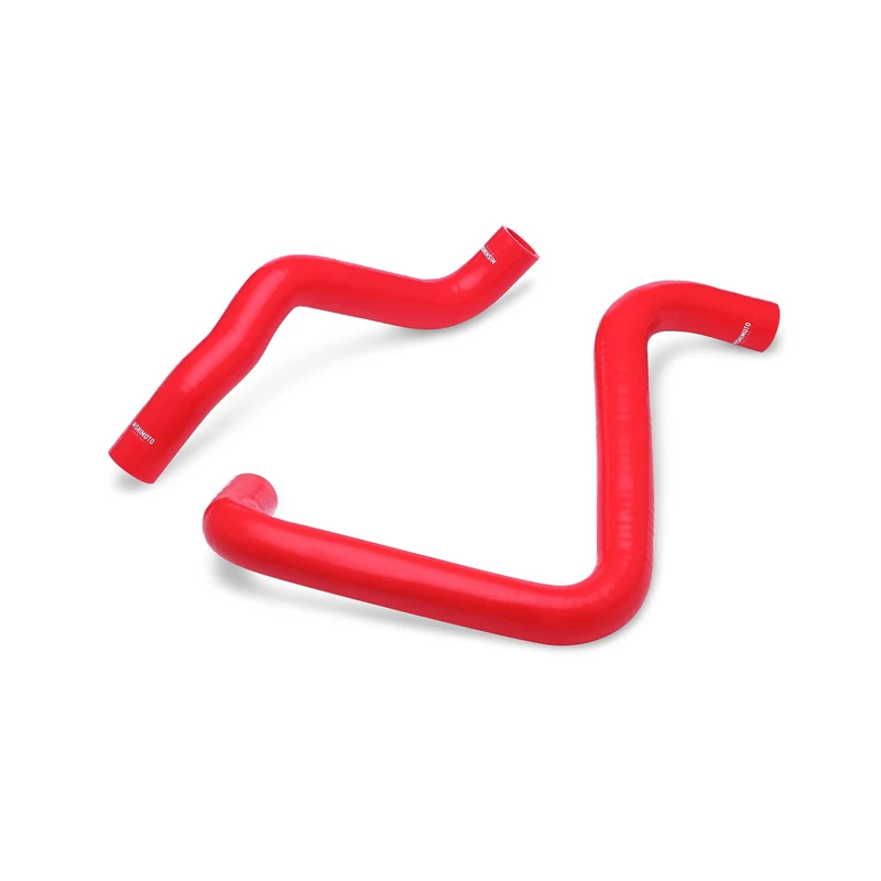 Mishimoto MMHOSE-AE86-83RD Silicone Radiator Hose Kit Compatible With Toyota Corolla AE86 1983-1987 Red