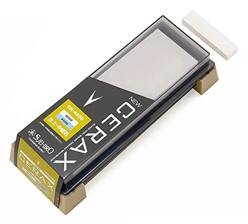 Suehiro New CERAX CR-4800 Combination Sharpening Stone: # 6000 / # 1000 (WA), Soaking Stone/
