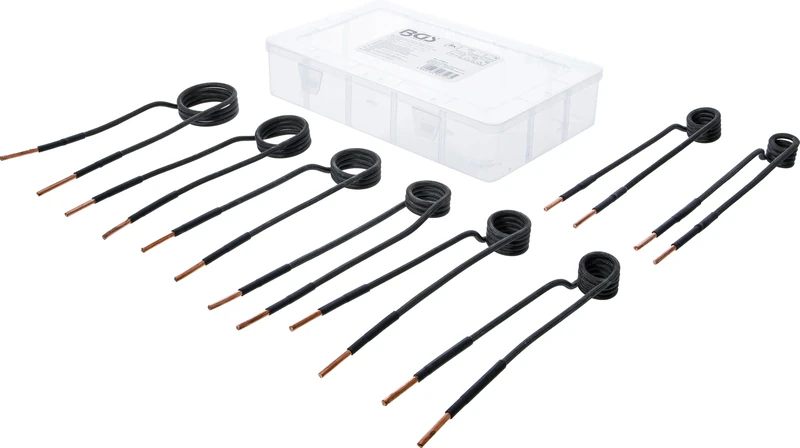 BGS 2169-2 | Induction Coil Set for Induction Heater | straight type | for BGS 2169, 3390, 3391 | 8 pcs.