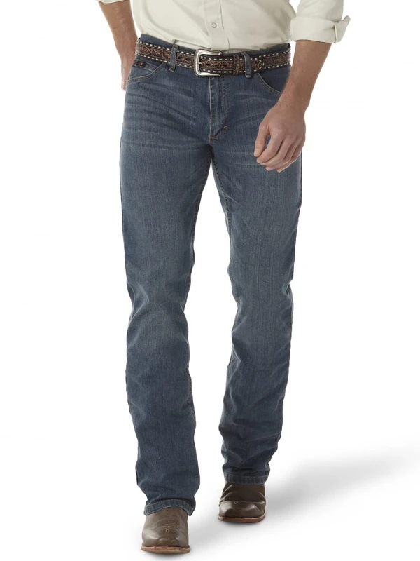 Wrangler Men's 20X 02 Competition Slim Fit Jeans, Shaft, 40 W/30 L