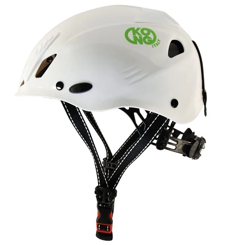 Kong. Mouse Work Helmet Aerated Safety Helmet. Certified EN 397:2012 and A1:2012. 385 g. One Size. Adjustable 52-64 cm. Made in Italy. Colour: White