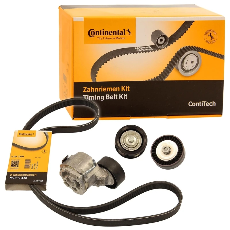 CONTITECH 6PK1370K1 V-ribbed belt set