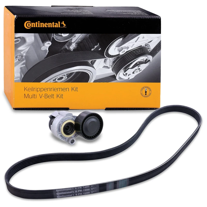 CONTITECH 6PK1200K1 V-ribbed belt set