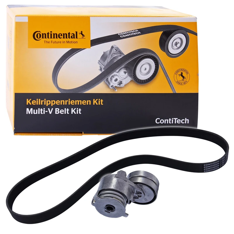 CONTITECH 7PK1125K1 V-ribbed belt set.