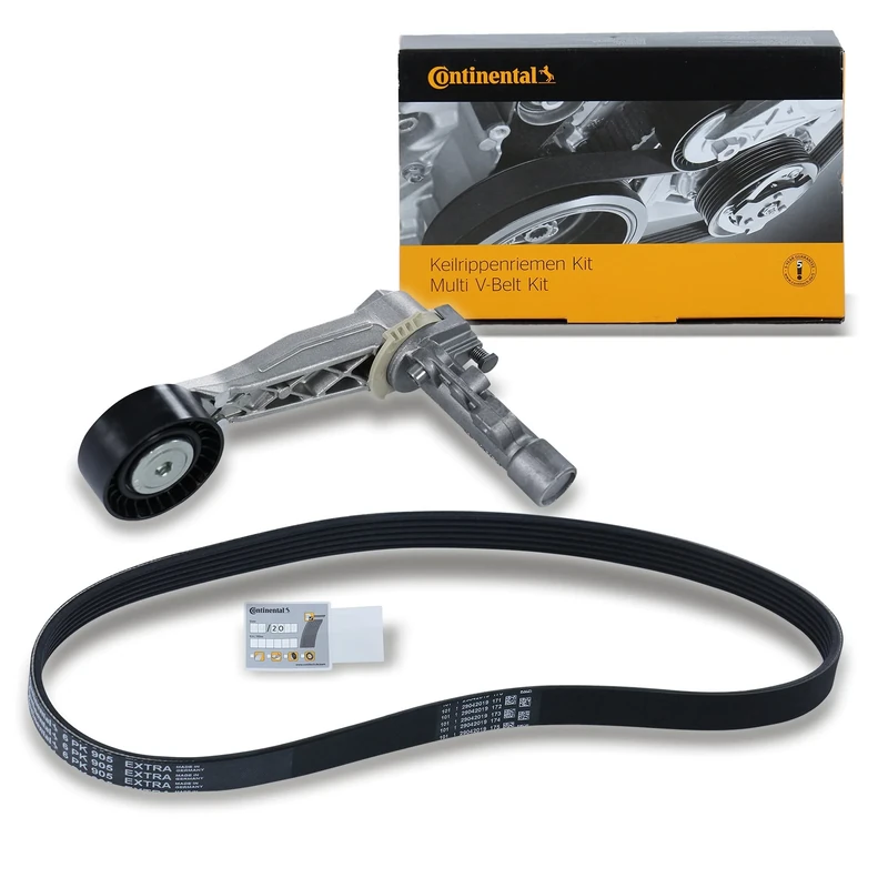 Continental Ctam 6PK905 EXTRA K1 - V-Ribbed Belt Set