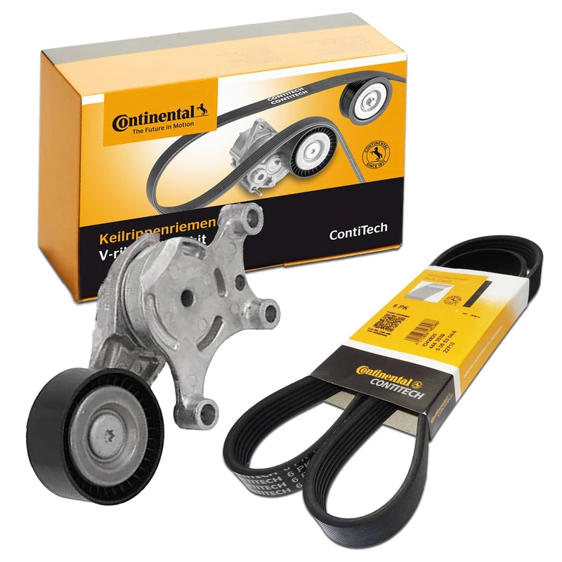 Contitech 6PK976K3 V-Ribbed Belt Set