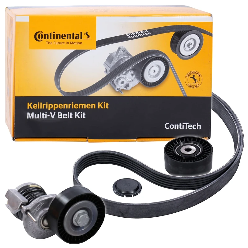 ContiTech 6PK1613 K1 V-belt Set for Audi A4, 1.9-2.0 TDI