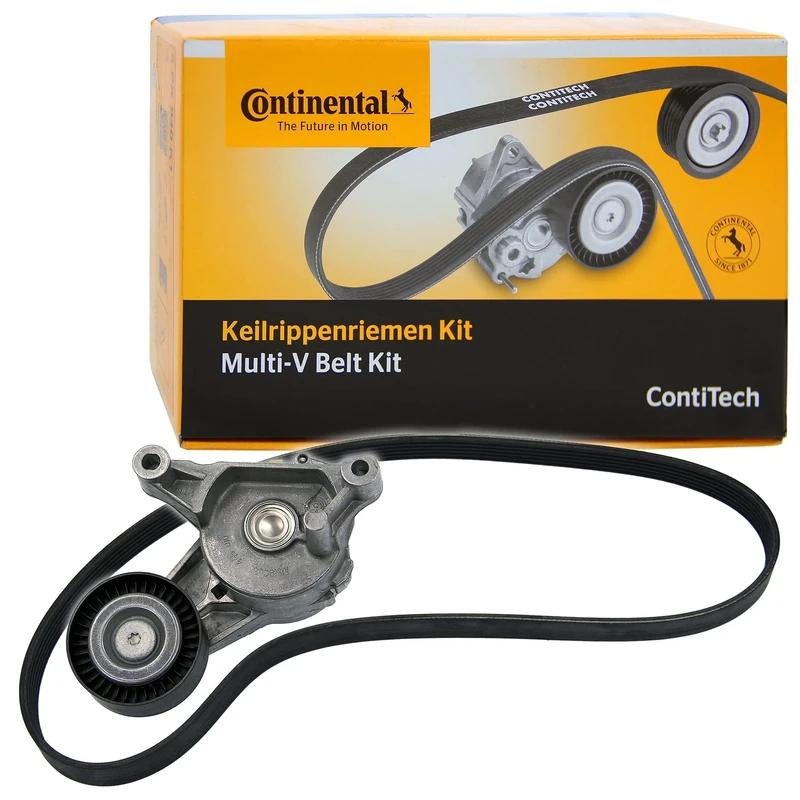 CONTITECH 6PK1050K2 V-Ribbed Belt Set