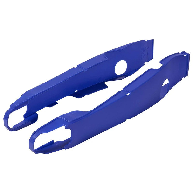 POLISPORT 8456800002 - Easy to install solid and durable polyamide swingarm protector compatible with Yamaha motorcycles in blue