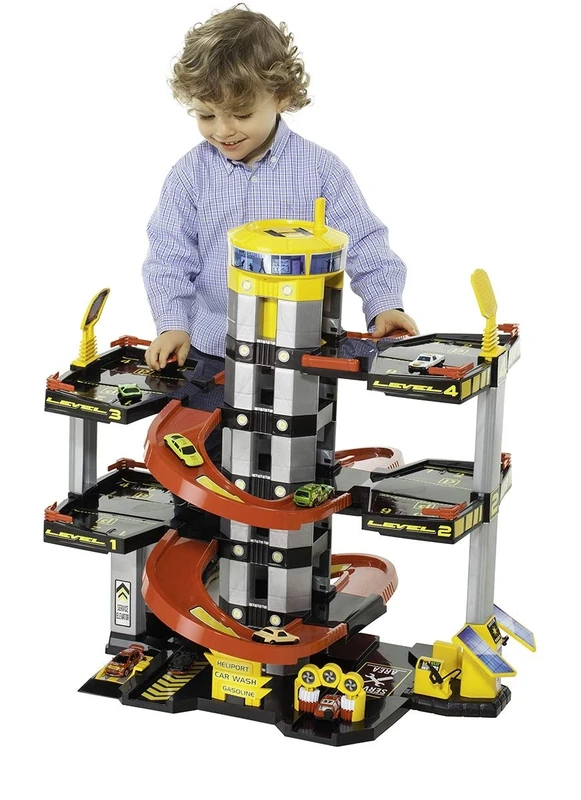 Molto Parking Lot with 5-Floors (Black/Red)