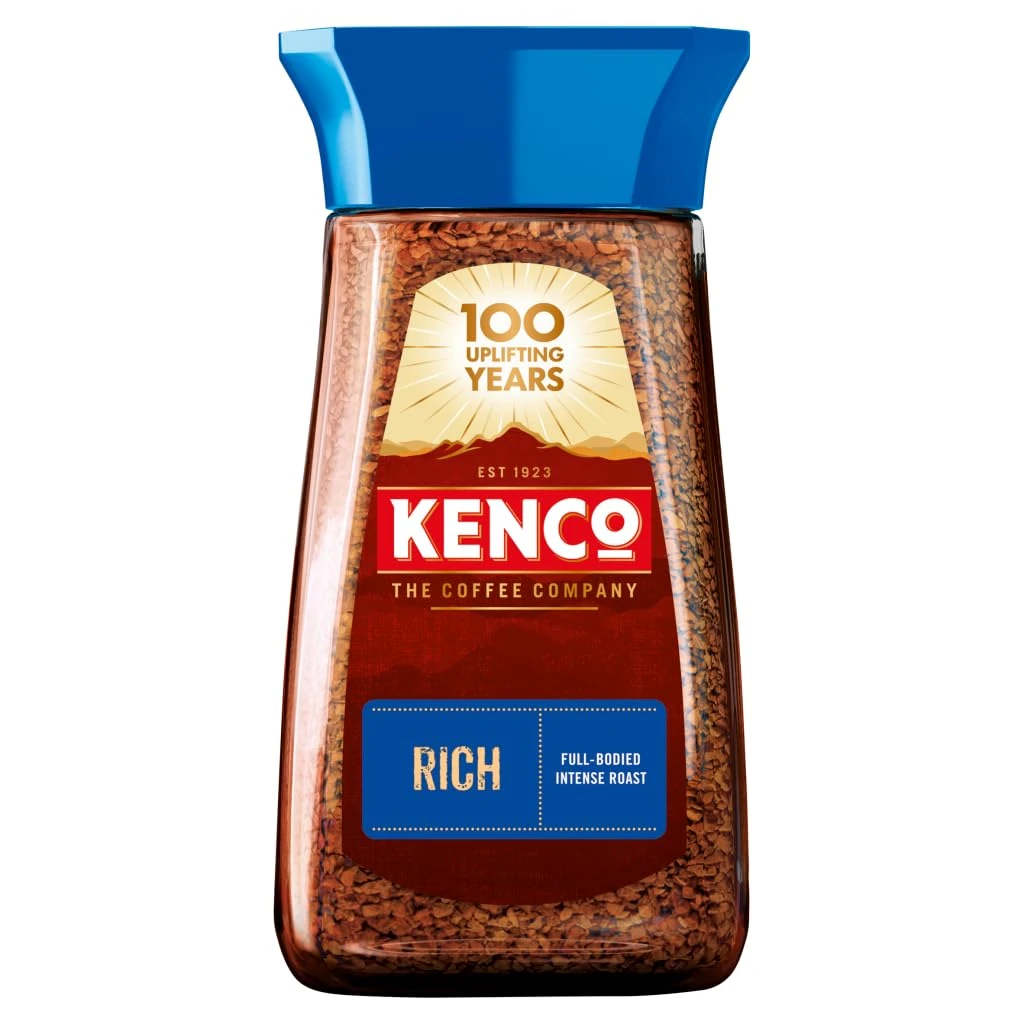Kenco Rich Instant Coffee, Medium Roast , Unflavoured 200g, Pack of 1