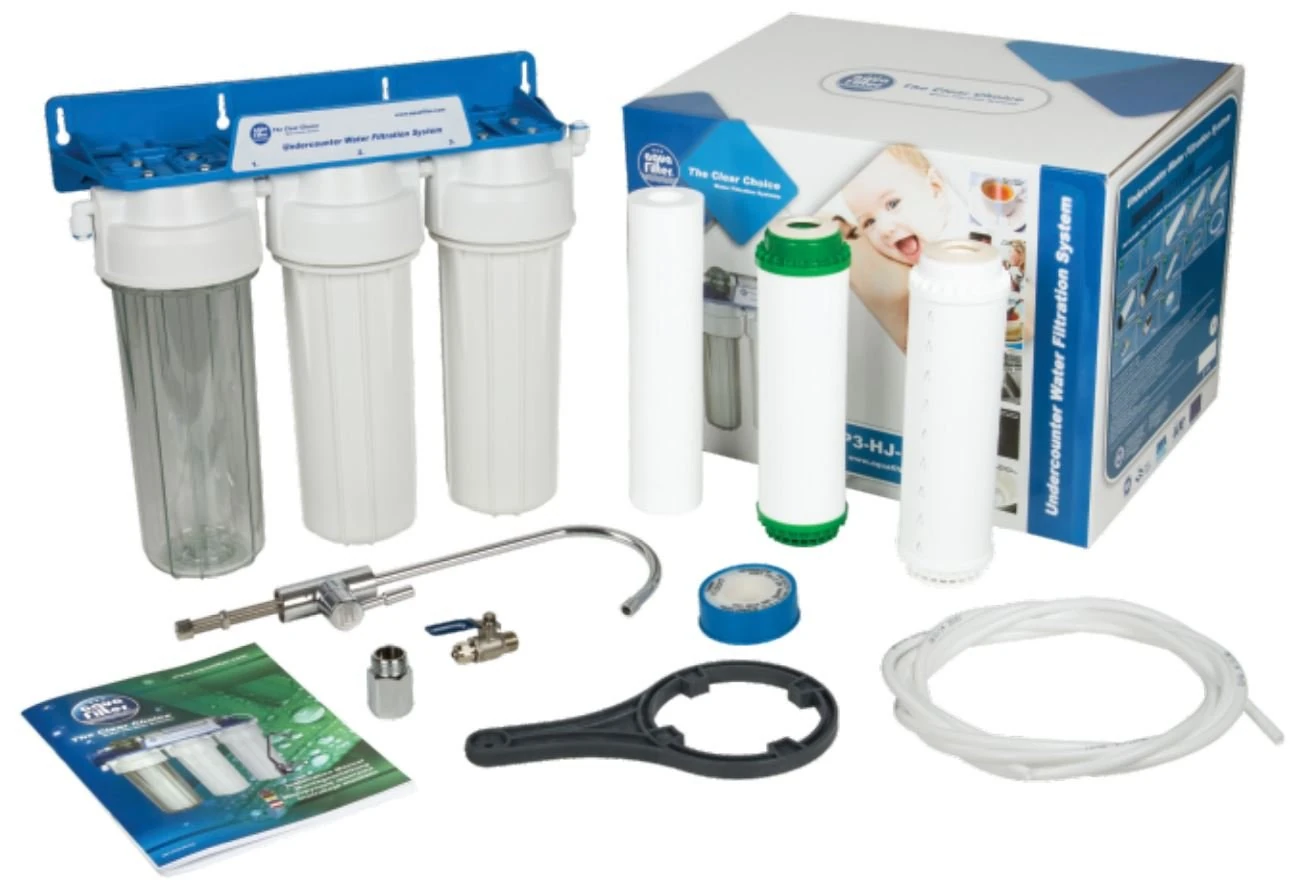 3 Stages Water Filter for Kitchen Drinking Water Reverse Osmosis Aquarium Reverse Osmosis