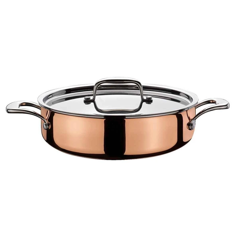 Unbekannt Spring Culinox Saucepan, Silver, Copper, 28 cm