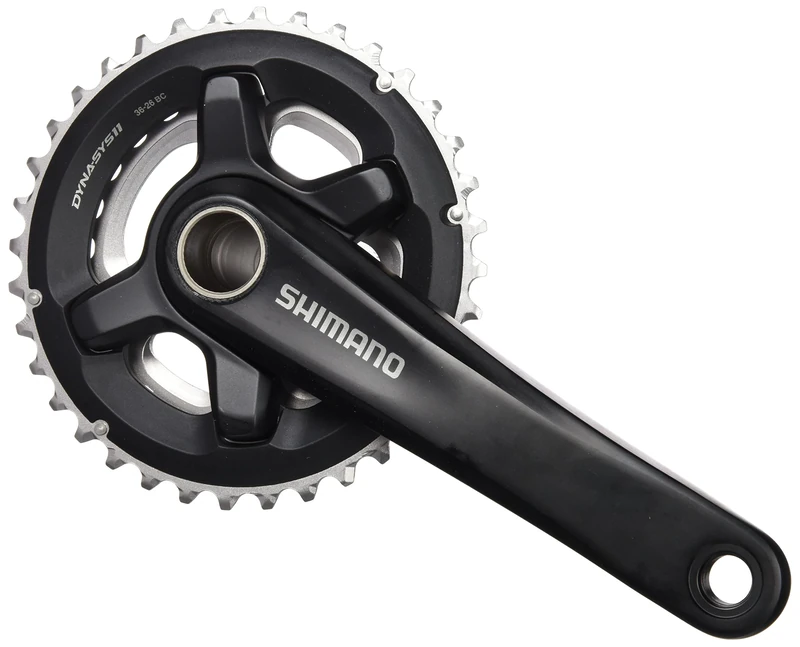 SHIMANO 2092845320 Crankset, Black, 17.5 x 17.5 x 8 cm