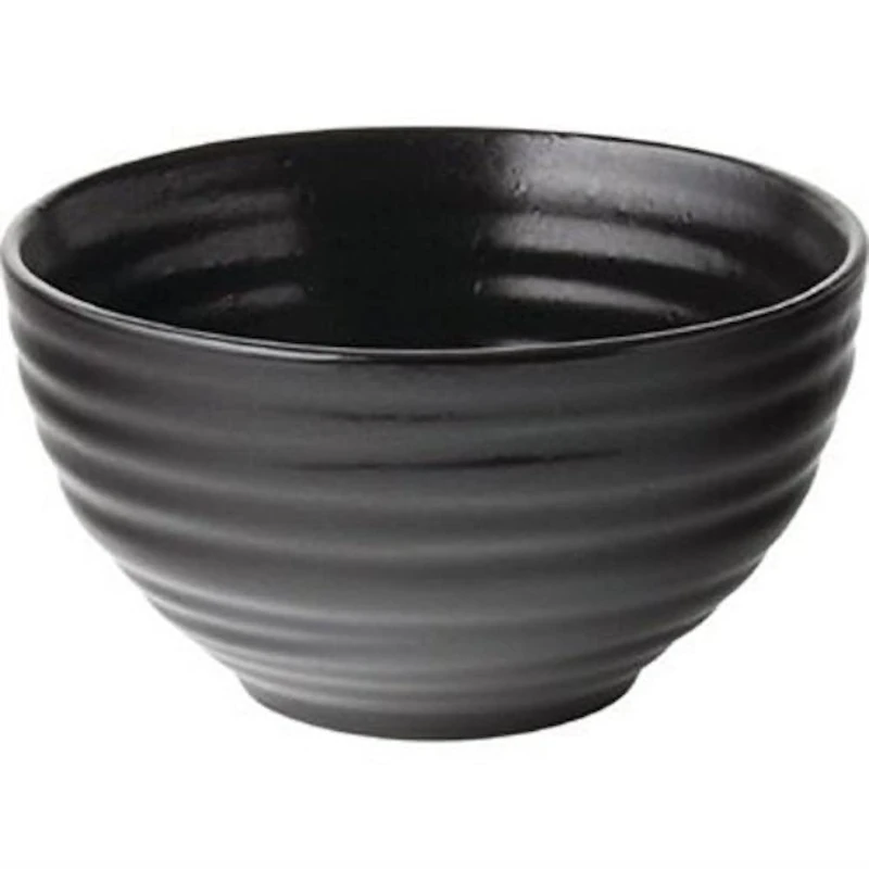 Utopia Tribeca Ebony Rice Bowl 8.5oz / 24cl-CT0014, Pack of 6