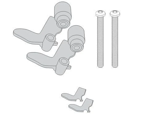 Kit Attacchi Givi PLR5118KIT Specifico per PLR5118