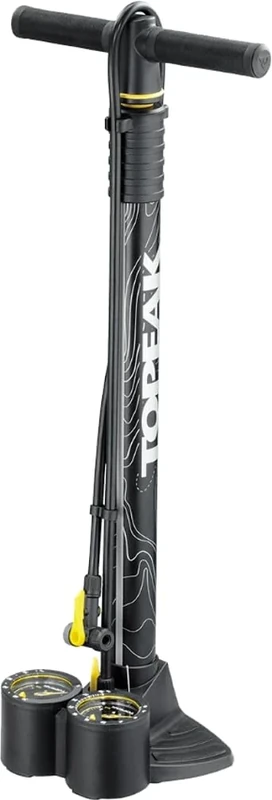 Topeak Unisex - JoeBlow Dualie Bike Pump - Black, 69 x 23 x 17 cm