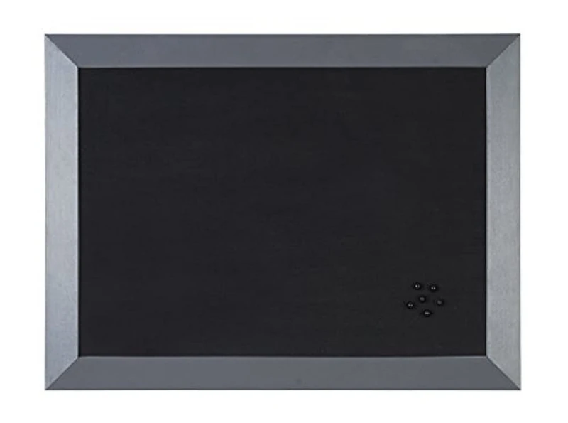 Bi-Office Anthracite Kamashi Notice Board 90 x 60 cm Dark Grey