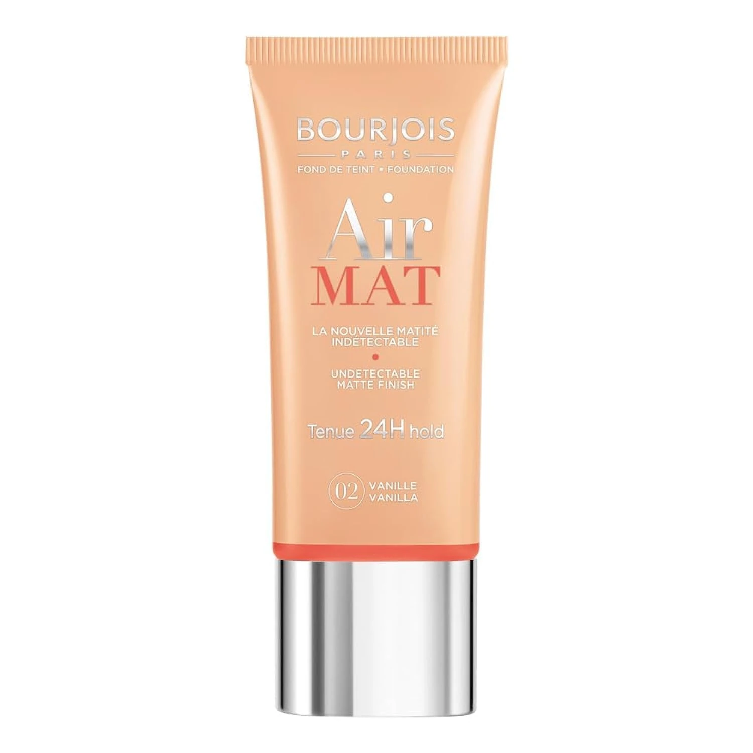 Bourjois Air Mat 24H Foundation 02 Vanilla 30ml, 10003261