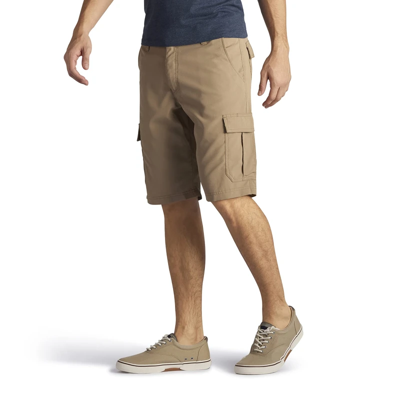 Lee Men's Big & Tall Dungarees Performance Cargo Short, Lion, XX-Large