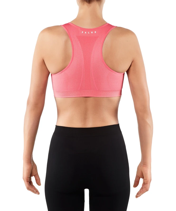 FALKE Bh-Top Madison Low Women's Sport-Bh - Ice-Cream Pink, X-Small