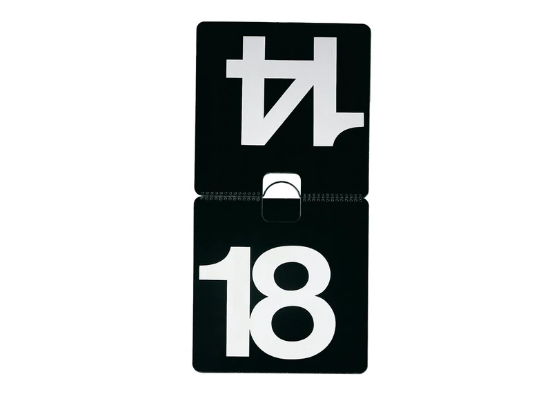 NAVA Design 32 x 32 cm "Max 365" Perpetual Wall Calendar