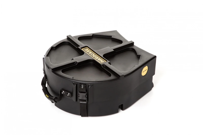 HARDCASE Snare Drum Case - 14" (35.56 cm) with Extra Compartment for up to Two Spare Skins (HN14SDX)